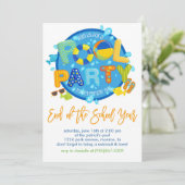 サマープールパーティー、年度末パーティー 招待状 (スタンド正面)