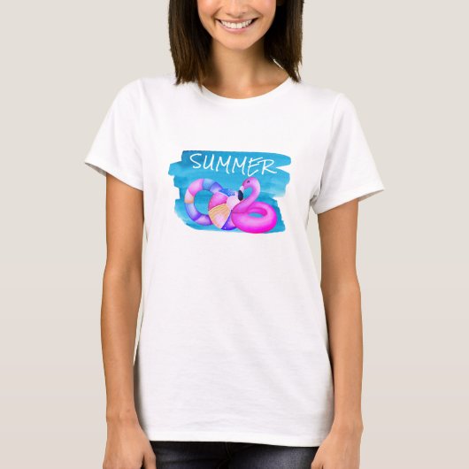 サマープールパーティー Tシャツ (正面)