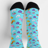 サマープール浮動パターン ソックス (上部)