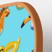 サマープール浮動パターン ピックルボールラケット (左詳細)