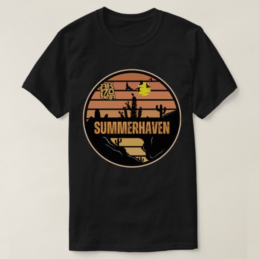 サマーヘイブン, アリゾナ州 Tシャツ (デザイン正面)