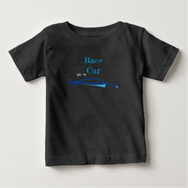 サマーベイビーレースカーファインジーシャツ ベビーTシャツ