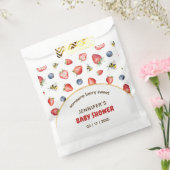 サマーベリースイートウォーターカラーベビーシャワー フェイバーバッグ (封をした状態)