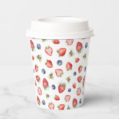 サマーベリースイートウォーターカラーベビーシャワー 紙コップ (裏面)