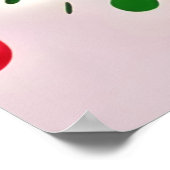 サマーベリースプラッシュデザイン ポスター (角)