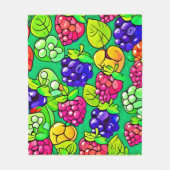 サマーベリーデライト フリースブランケット (正面)