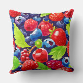 サマーベリーメドレー クッション (裏面)