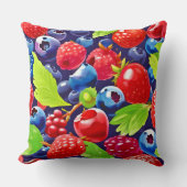 サマーベリーメドレー クッション (正面)