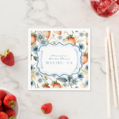 サマーベリーラブブライダルシャワー スタンダードカクテルナプキン (インサイチュ)