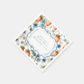 サマーベリーラブブライダルシャワー スタンダードカクテルナプキン (角)