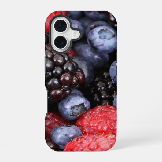 サマーベリー iPhone 16ケース (裏面)