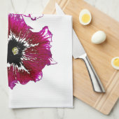 サマーペチュニア キッチンタオル (四つ折り)