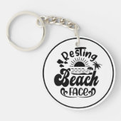 サマーホリデイテーマ キーホルダー (正面)