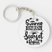 サマーホリデイテーマ キーホルダー (正面)