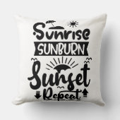 サマーホリデイテーマ クッション (正面)