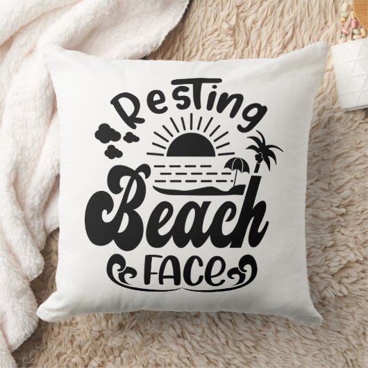 サマーホリデイテーマ クッション (ブランケット)