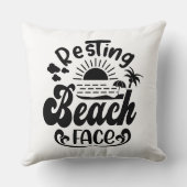 サマーホリデイテーマ クッション (裏面)