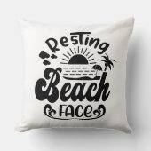 サマーホリデイテーマ クッション (正面)