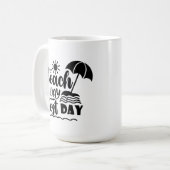 サマーホリデイテーマ コーヒーマグカップ (正面左)