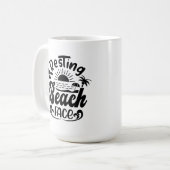 サマーホリデイテーマ コーヒーマグカップ (正面左)