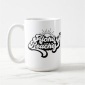 サマーホリデイテーマ コーヒーマグカップ (左)