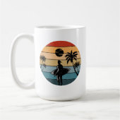 サマーホリデイテーマ コーヒーマグカップ (左)
