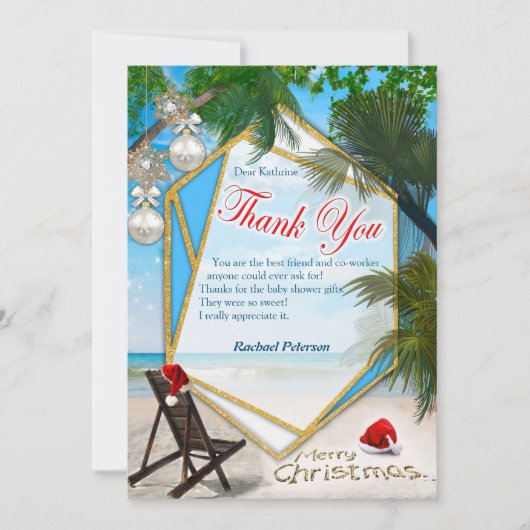 サマーホリデークリスマスサンキュー (正面)