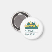 サマーホリデーバケーションランドスケープ マグネット (正面/裏面)