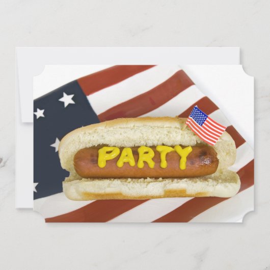 サマーホリデーパーティー 招待状 (正面)