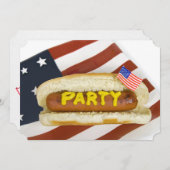 サマーホリデーパーティー 招待状 (正面/裏面)