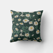 サマーホワイトデイジーメドウ クッション (裏面)