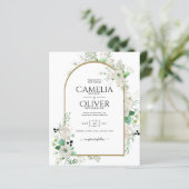 サマーホワイトローズエメラルドセージ緑結婚園 (スタンド正面)