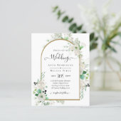 サマーホワイトローズエメラルドセージ緑結婚園 (スタンド正面)