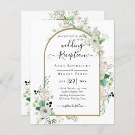 サマーホワイトローズエメラルドセージ緑結婚園