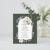 サマーホワイトローズエメラルドセージ緑結婚園 (スタンド正面)