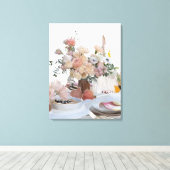 サマーボヘミアンタブレスケープ キャンバスプリント (インサイチュ (ウッドフロア))