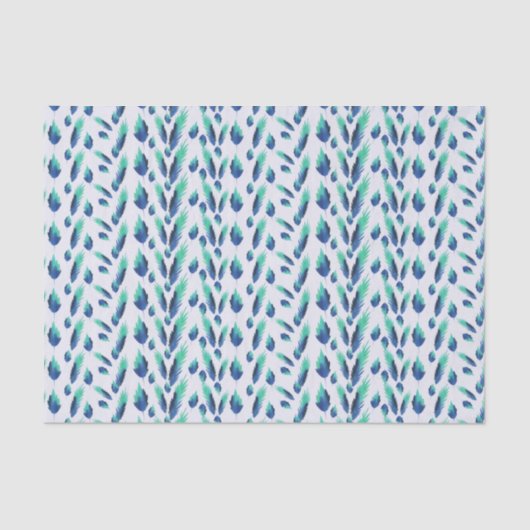 サマーボホブルーグリーンリー植物学葉品 薄葉紙 (正面)