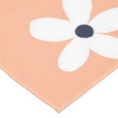 サマーボホホワイトデイジー花 テーブルクロス (アングル)