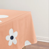 サマーボホホワイトデイジー花 テーブルクロス (インサイチュ)