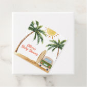 サマーボホーサーフビーチヴァンベビーシャワー フェイバータグ (インサイチュ)