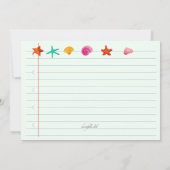 サマーボーイズ招待状 招待状 (裏面)