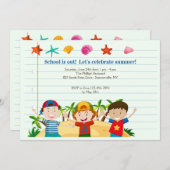 サマーボーイズ招待状 招待状 (正面/裏面)