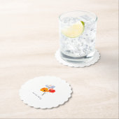 サマーポピー特別イベントデイトシャワー ペーパーコースター (インサイチュ)