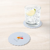 サマーポピー特別イベントデイトシャワー ペーパーコースター (インサイチュ)