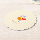 サマーポピー特別イベント日 ペーパーコースター (アングル)