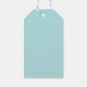 サマーポプシクル子供の誕生日パーティーの好意 ギフトタグ (裏面)