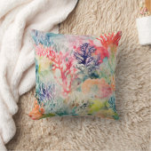 サマーマリンコーラルリーフ クッション (ブランケット)