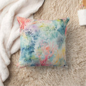 サマーマリンコーラルリーフ クッション (ブランケット)