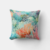 サマーマリンコーラルリーフ クッション (正面)
