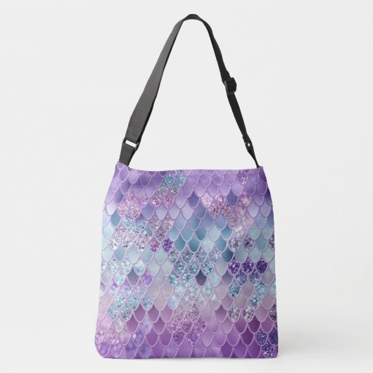 サマーマーメイドはかりで測グリッター#11 (フェイクグリッター) クロスボディバッグ (裏面)